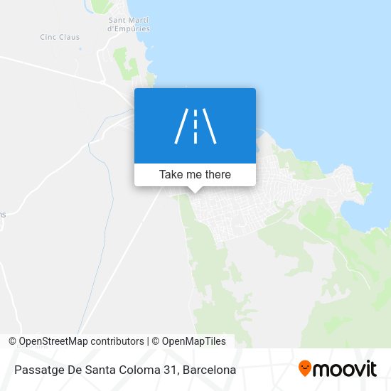Passatge De Santa Coloma 31 map