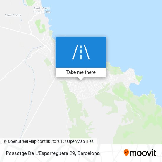 Passatge De L'Esparreguera 29 map