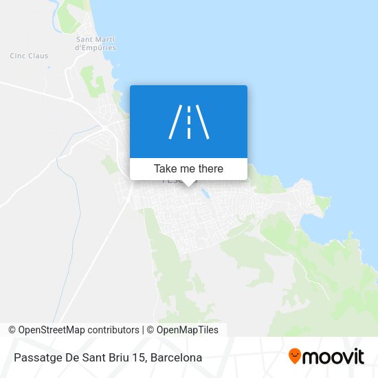 Passatge De Sant Briu 15 map