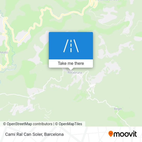 Camí Ral Can Soler map