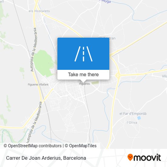 Carrer De Joan Arderius map