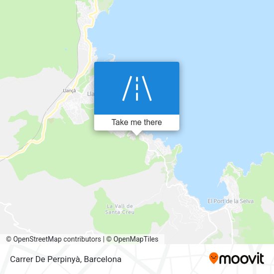 Carrer De Perpinyà map