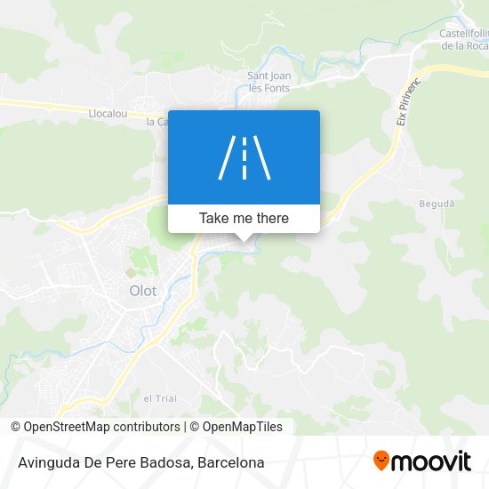 Avinguda De Pere Badosa map