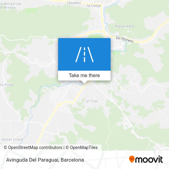 Avinguda Del Paraguai map