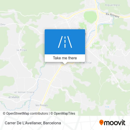 Carrer De L'Avellaner map
