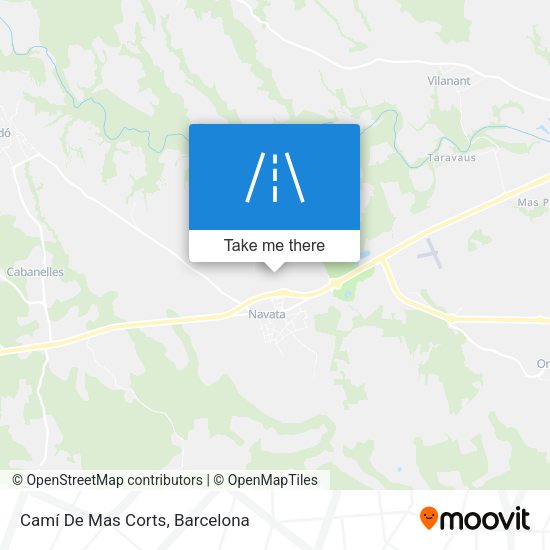 Camí De Mas Corts map