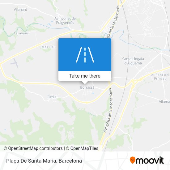 Plaça De Santa Maria map