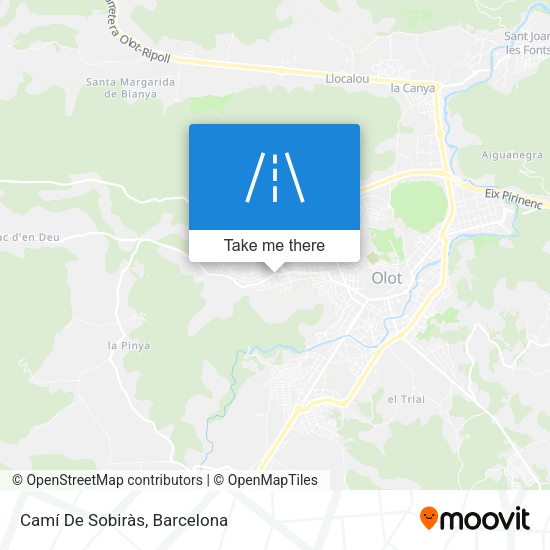 Camí De Sobiràs map