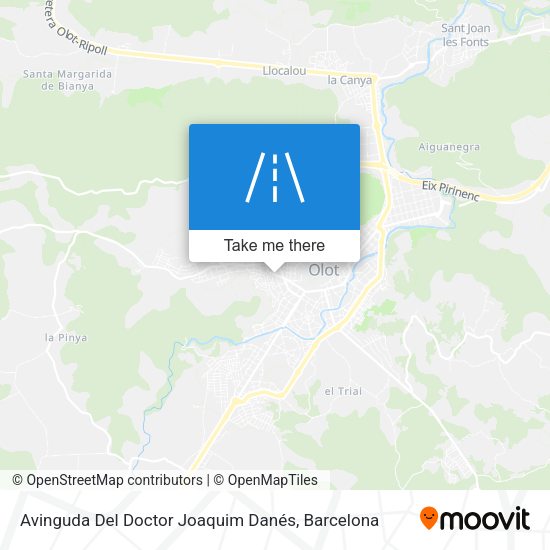 Avinguda Del Doctor Joaquim Danés map