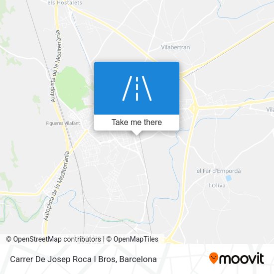 Carrer De Josep Roca I Bros map