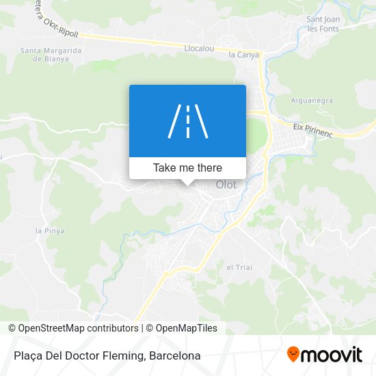 Plaça Del Doctor Fleming map