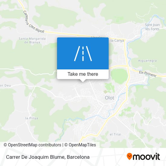 Carrer De Joaquim Blume map