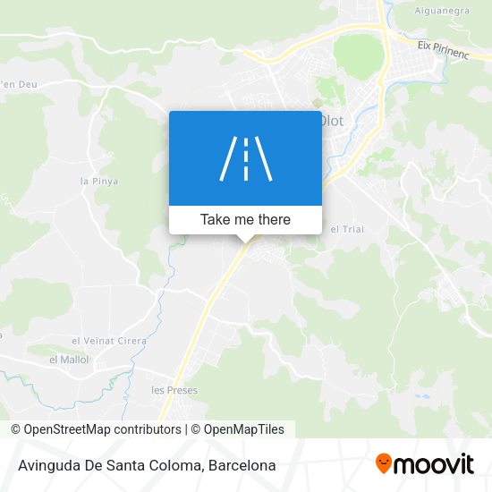Avinguda De Santa Coloma map
