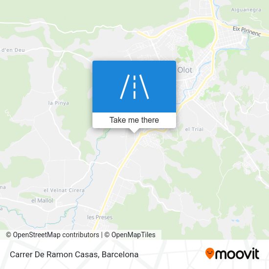 Carrer De Ramon Casas map