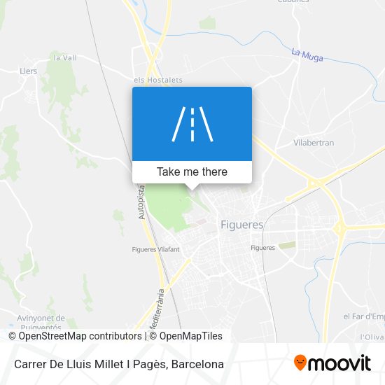 Carrer De Lluis Millet I Pagès map