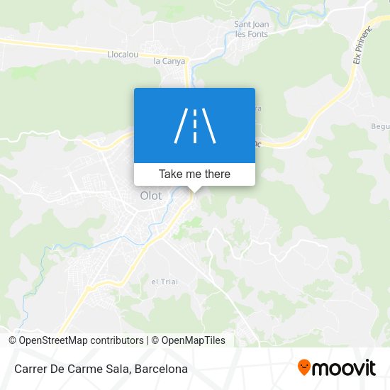 Carrer De Carme Sala map