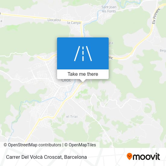 Carrer Del Volcà Croscat map