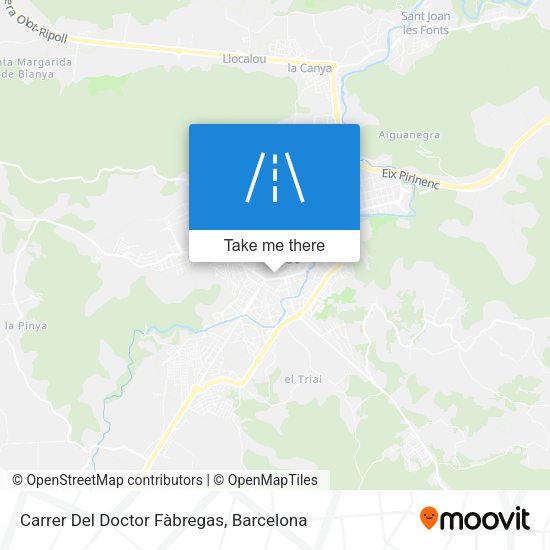 Carrer Del Doctor Fàbregas map