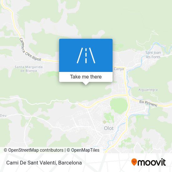 Cami De Sant Valentí map