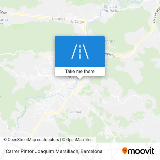 Carrer Pintor Joaquim Marsillach map
