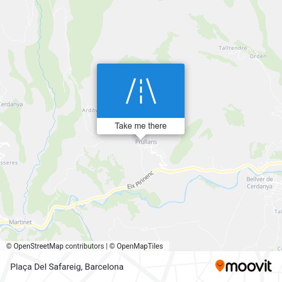 Plaça Del Safareig map