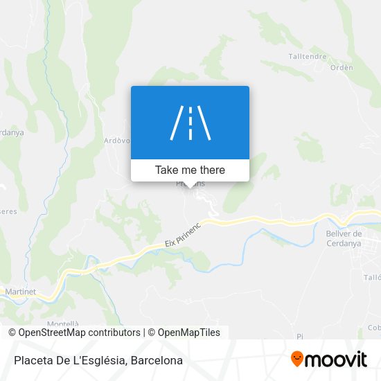 Placeta De L'Església map