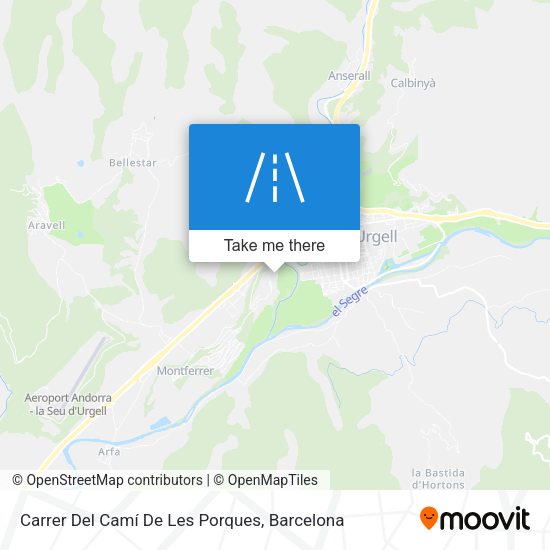 Carrer Del Camí De Les Porques map
