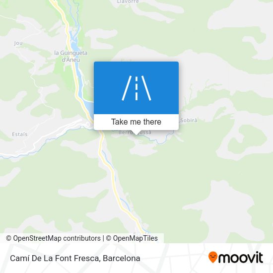 Camí De La Font Fresca map