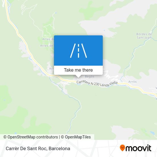 Carrèr De Sant Roc map