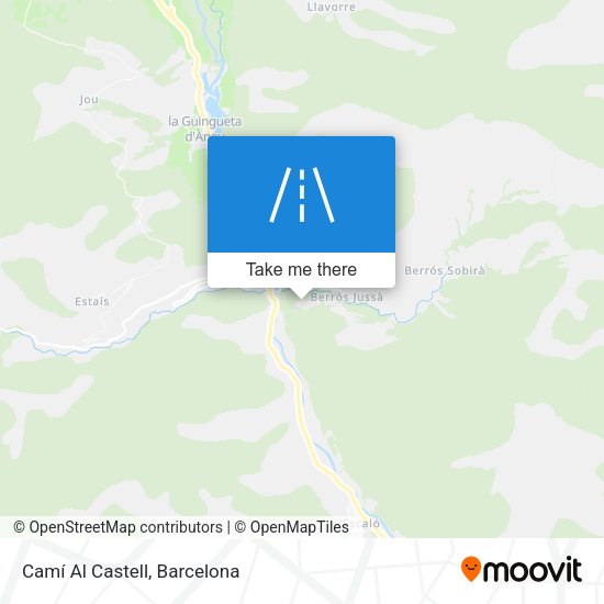 Camí Al Castell map