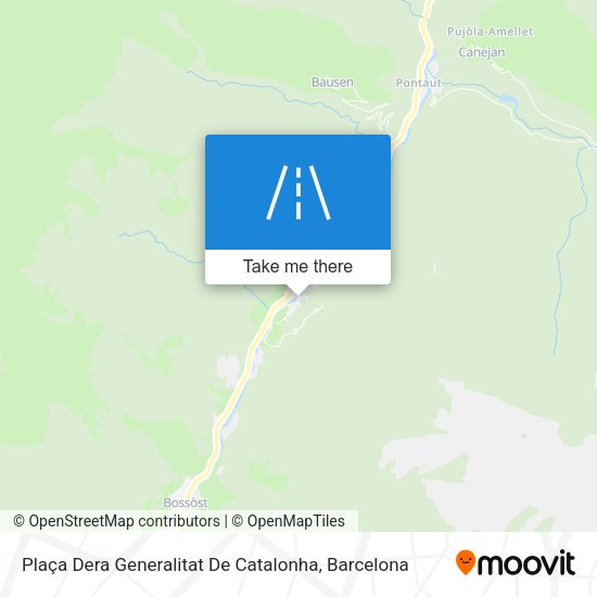Plaça Dera Generalitat De Catalonha map