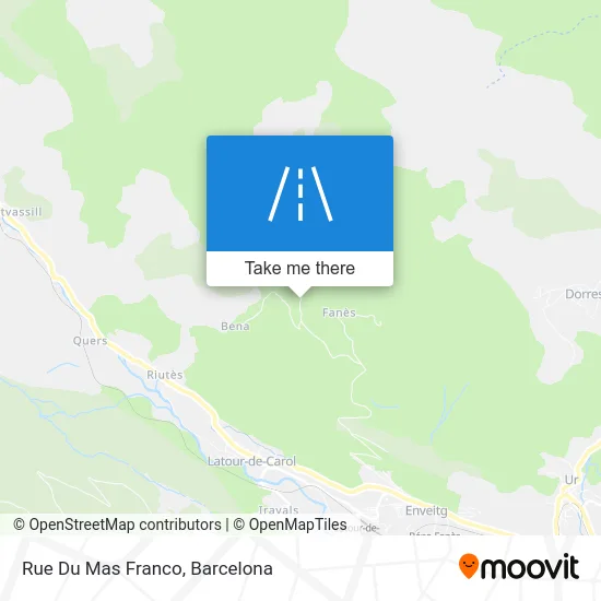 Rue Du Mas Franco map