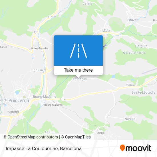 Impasse La Couloumine map