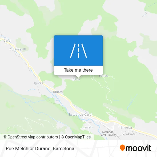 Rue Melchior Durand map