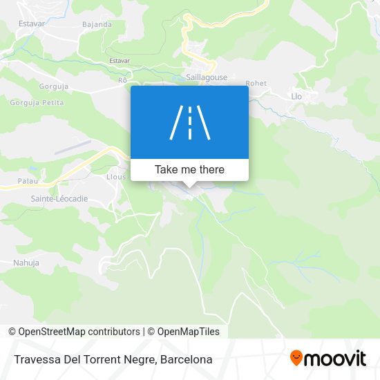Travessa Del Torrent Negre map