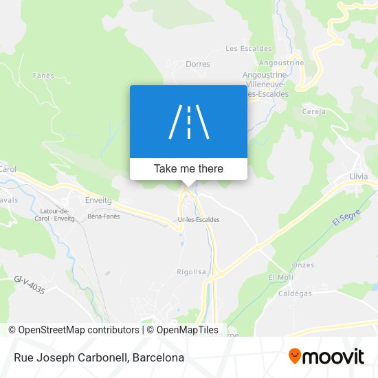 Rue Joseph Carbonell map