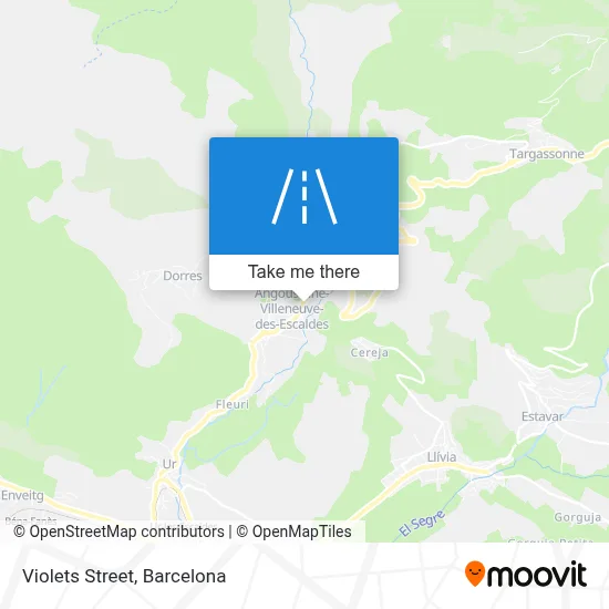 Rue Des Violettes map