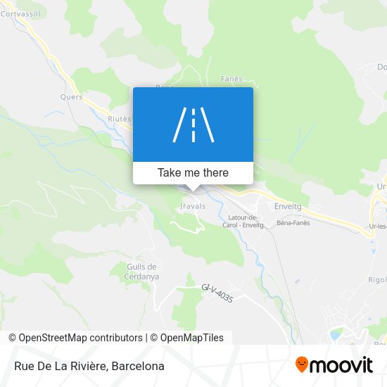 Rue De La Rivière map