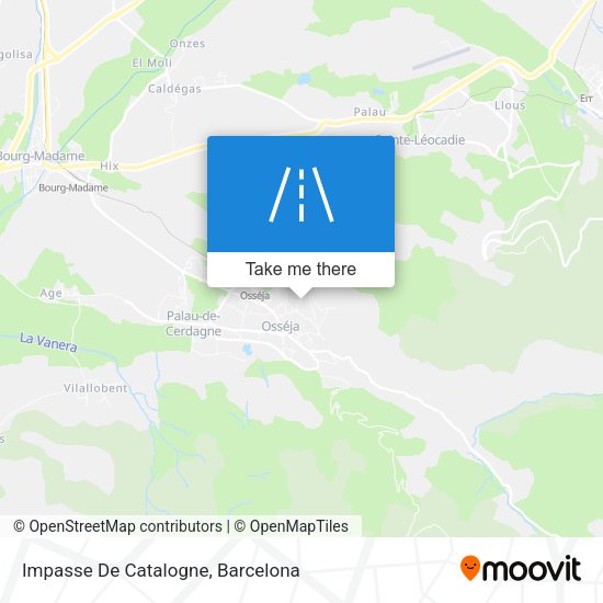 Impasse De Catalogne map