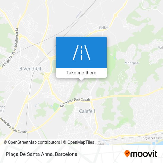 Plaça De Santa Anna map