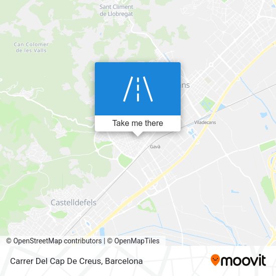 Carrer Del Cap De Creus map