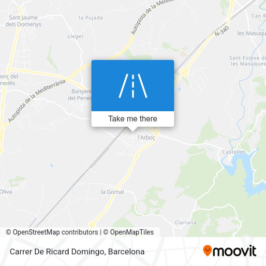 Carrer De Ricard Domingo map