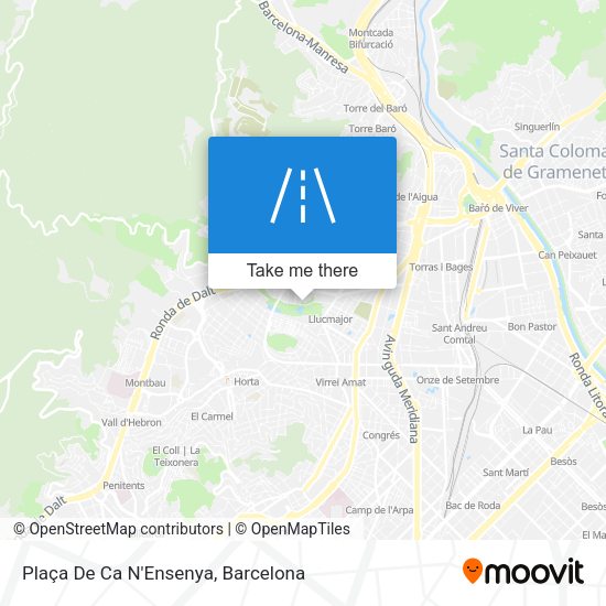 Plaça De Ca N'Ensenya map