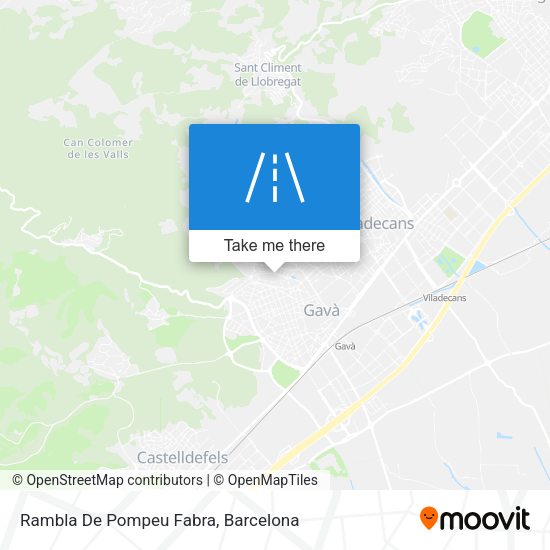 Rambla De Pompeu Fabra map