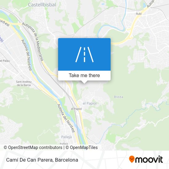Camí De Can Parera map