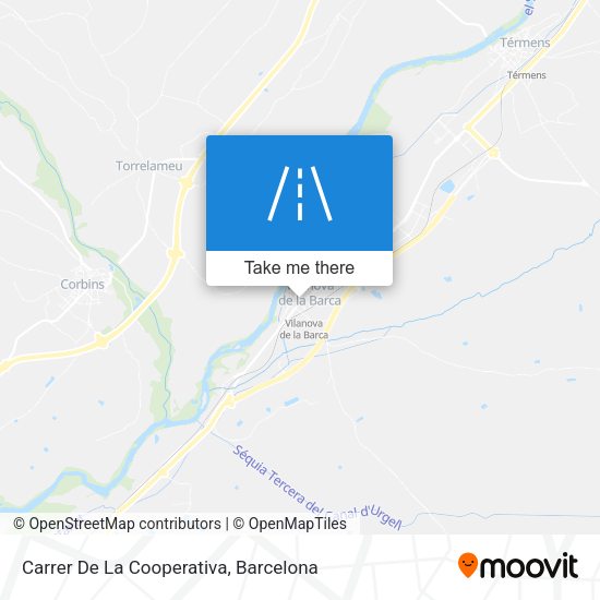 Carrer De La Cooperativa map