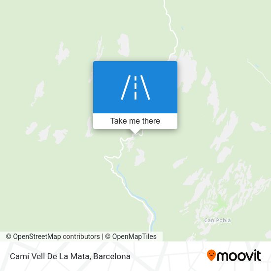 Camí Vell De La Mata map