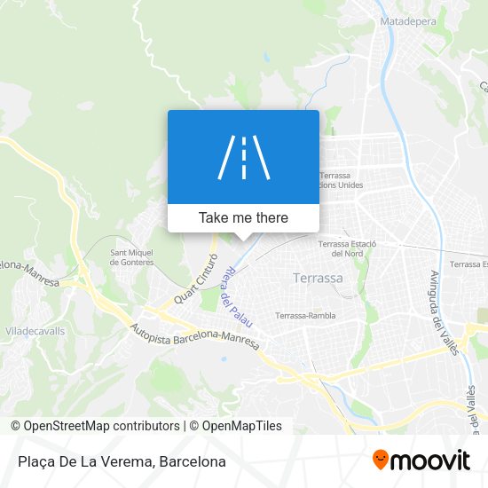 Plaça De La Verema map