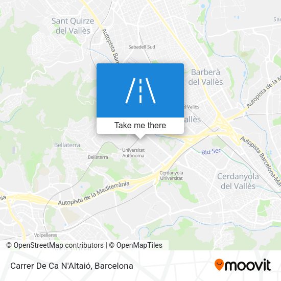 Carrer De Ca N'Altaió map
