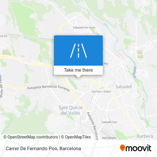 Carrer De Fernando Poo map